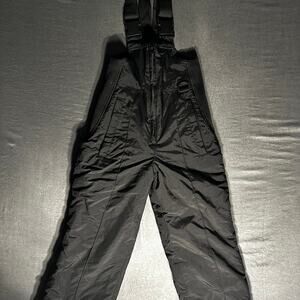 Sport Essentials Black Snow Bibs Size 8